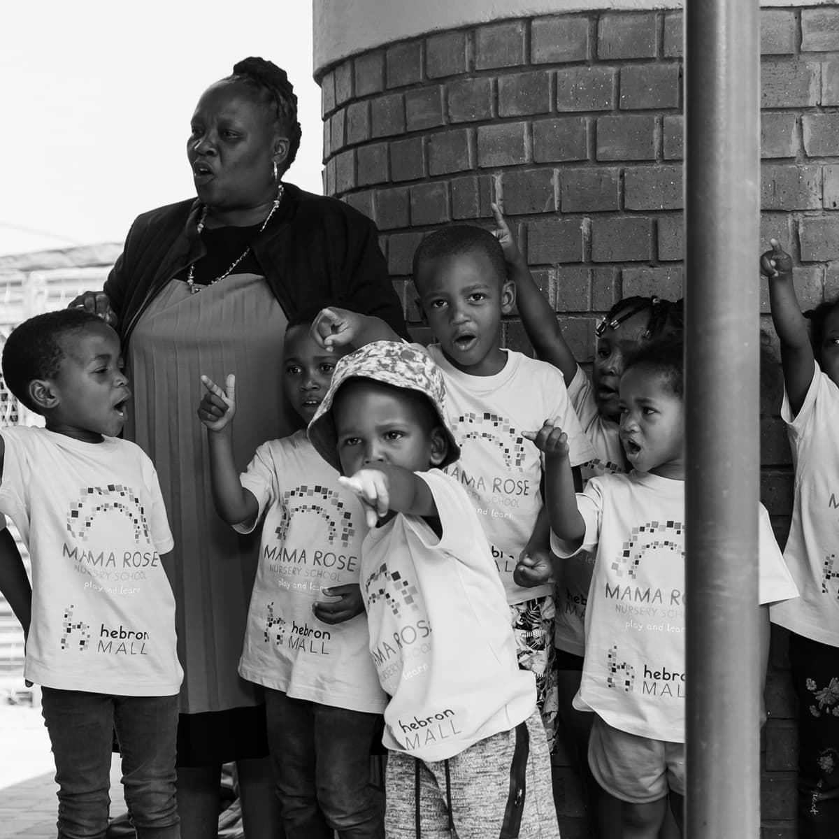 Children taking part in a Twin City Foundation initiative